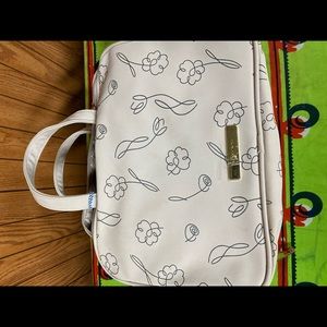 Brand new tan makeup bag